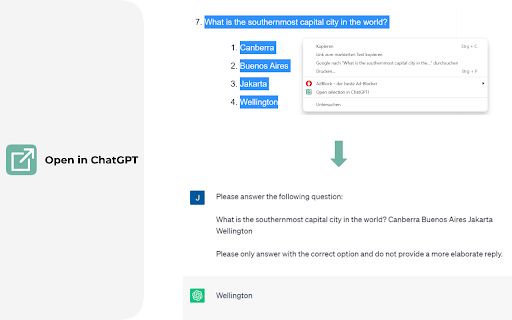 ChatGPT Text Selection Extension image