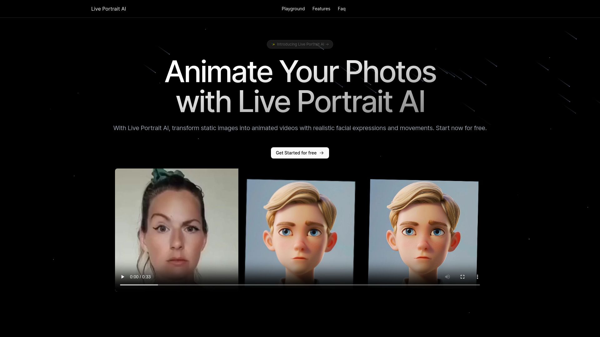 Live Portrait AI image