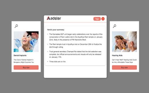 Ask Adster AI image