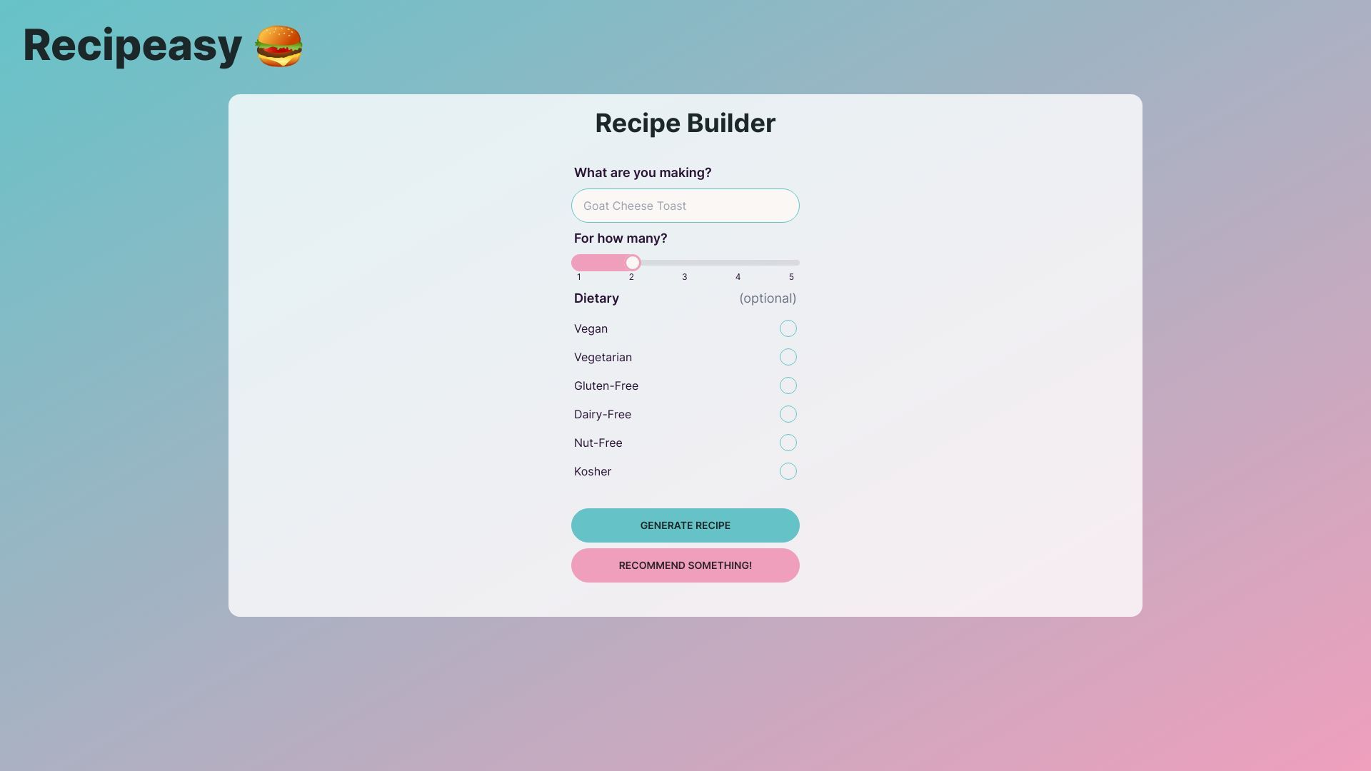 Recipeasy image