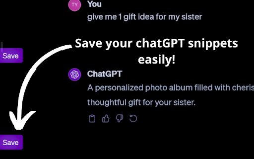 GPT Snippet Saver image