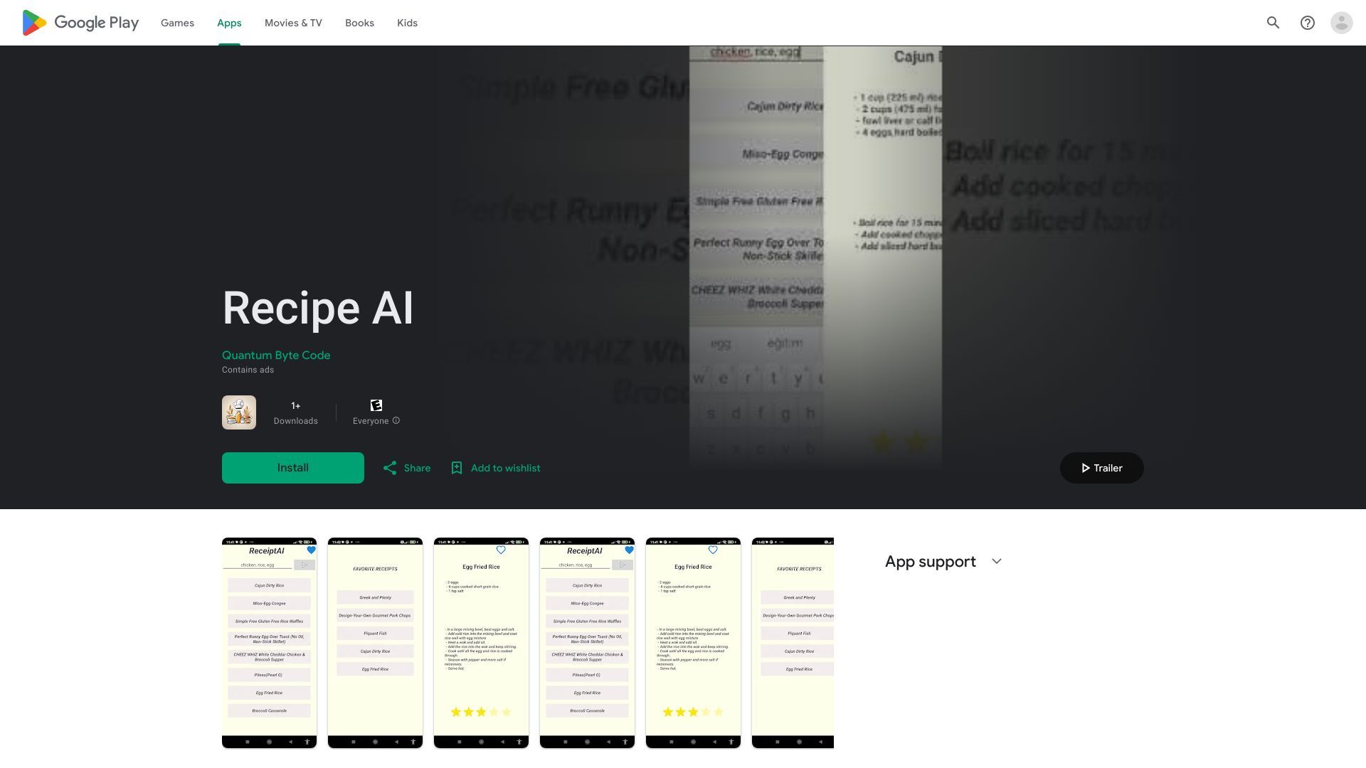 Recipe AI image