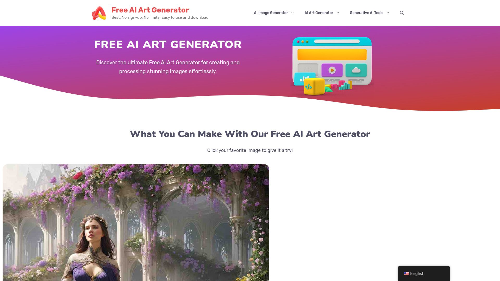 Free AI Art Generator image