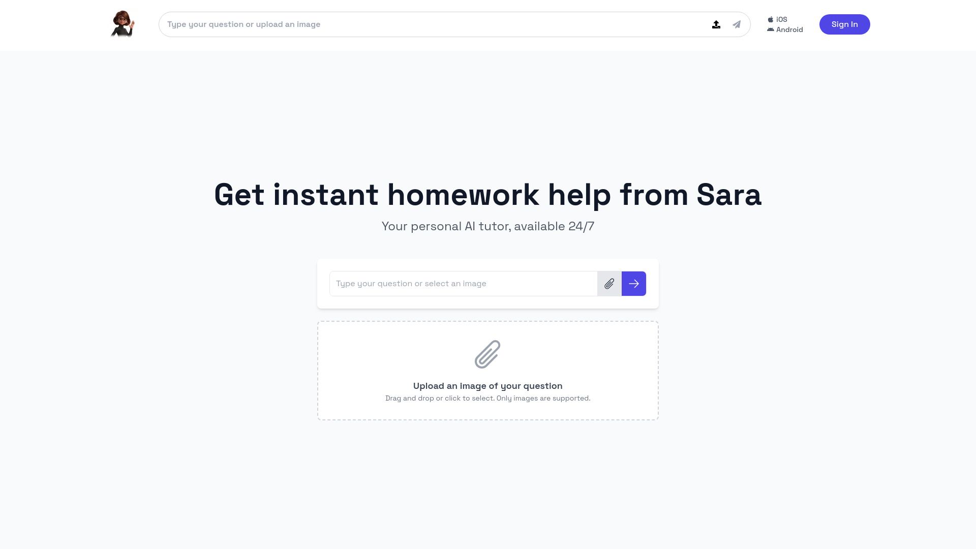 Sara - AI Tutor & Exam Planner image