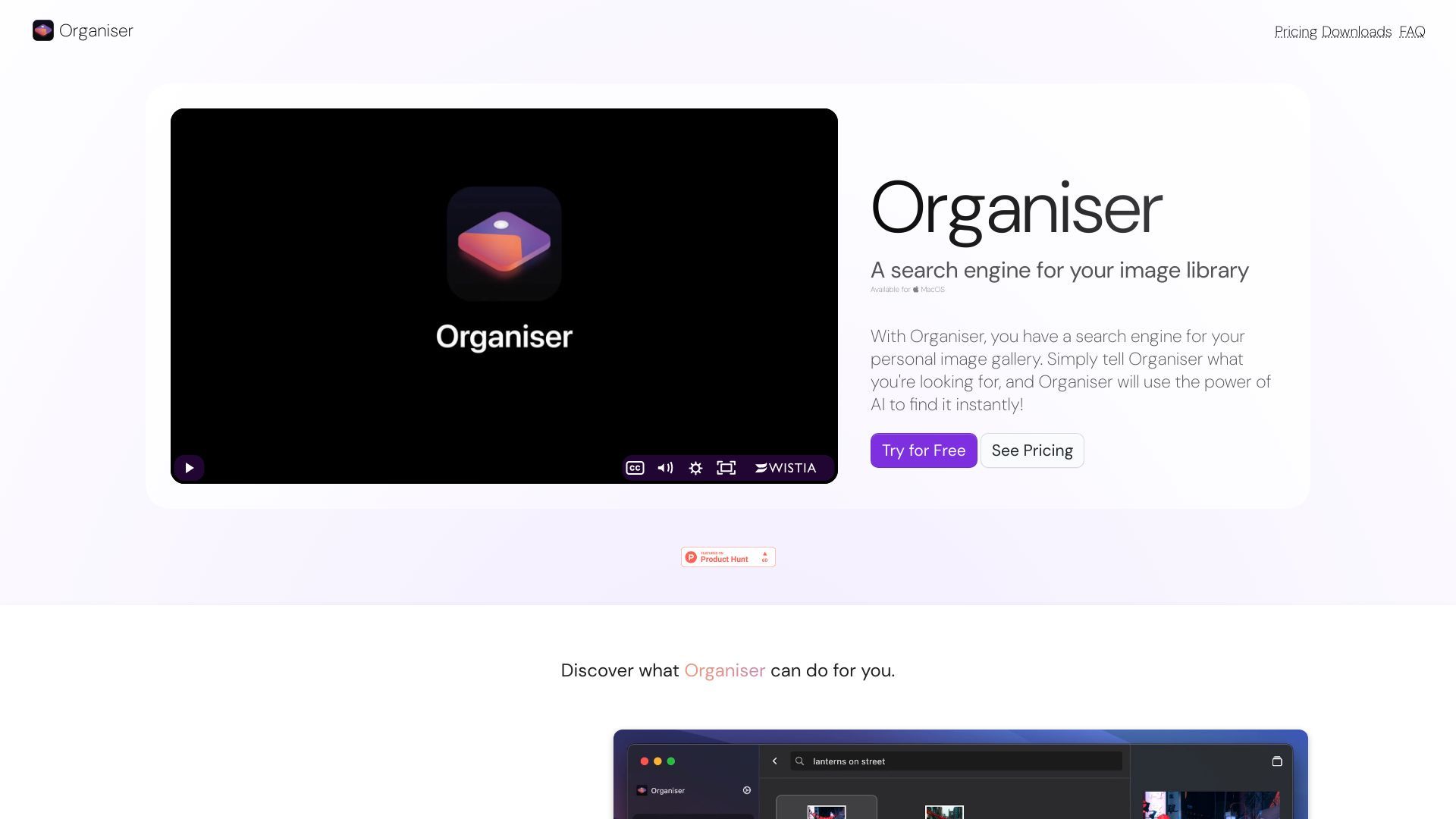Organiser image