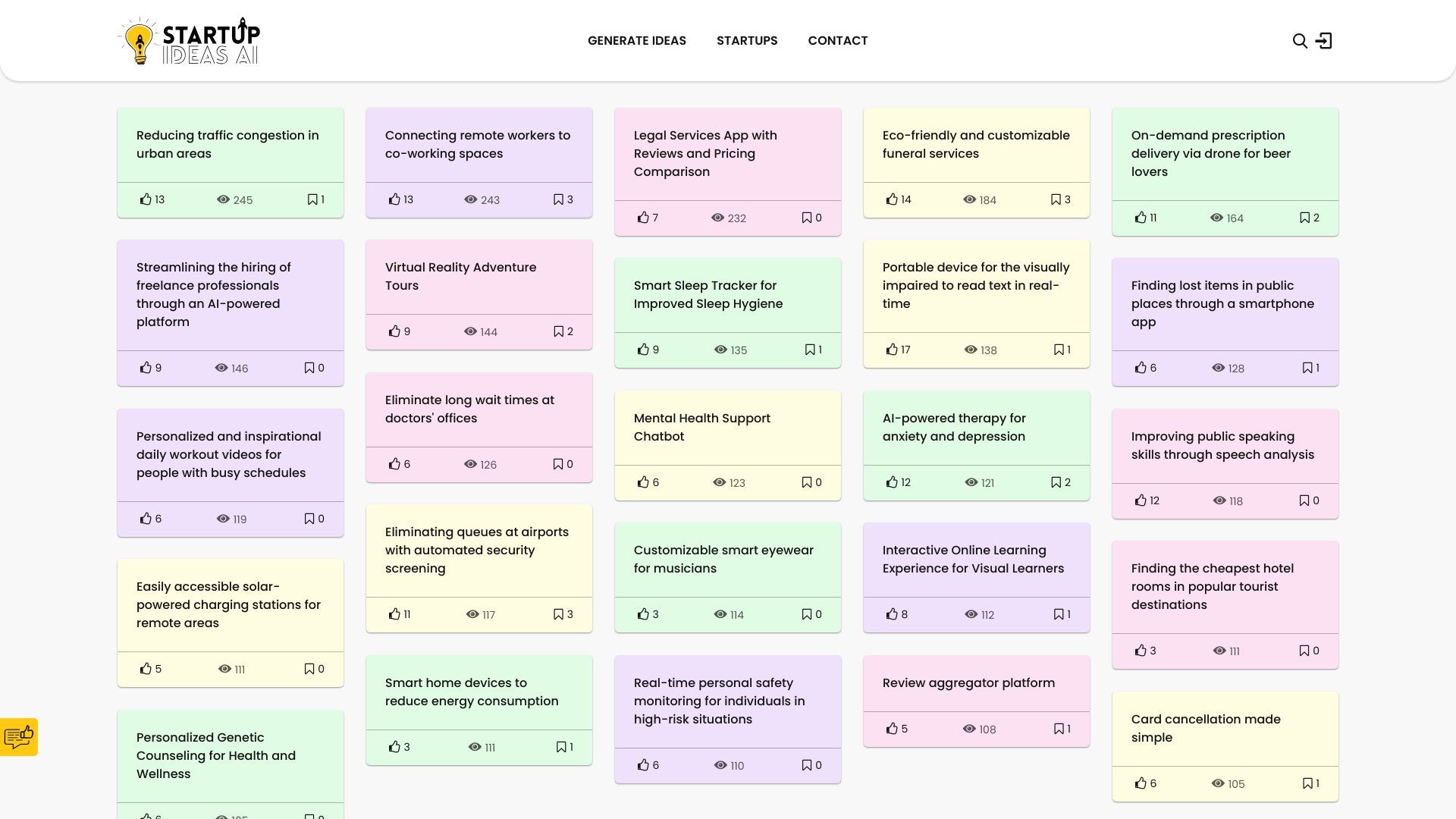 Startup Ideas AI image