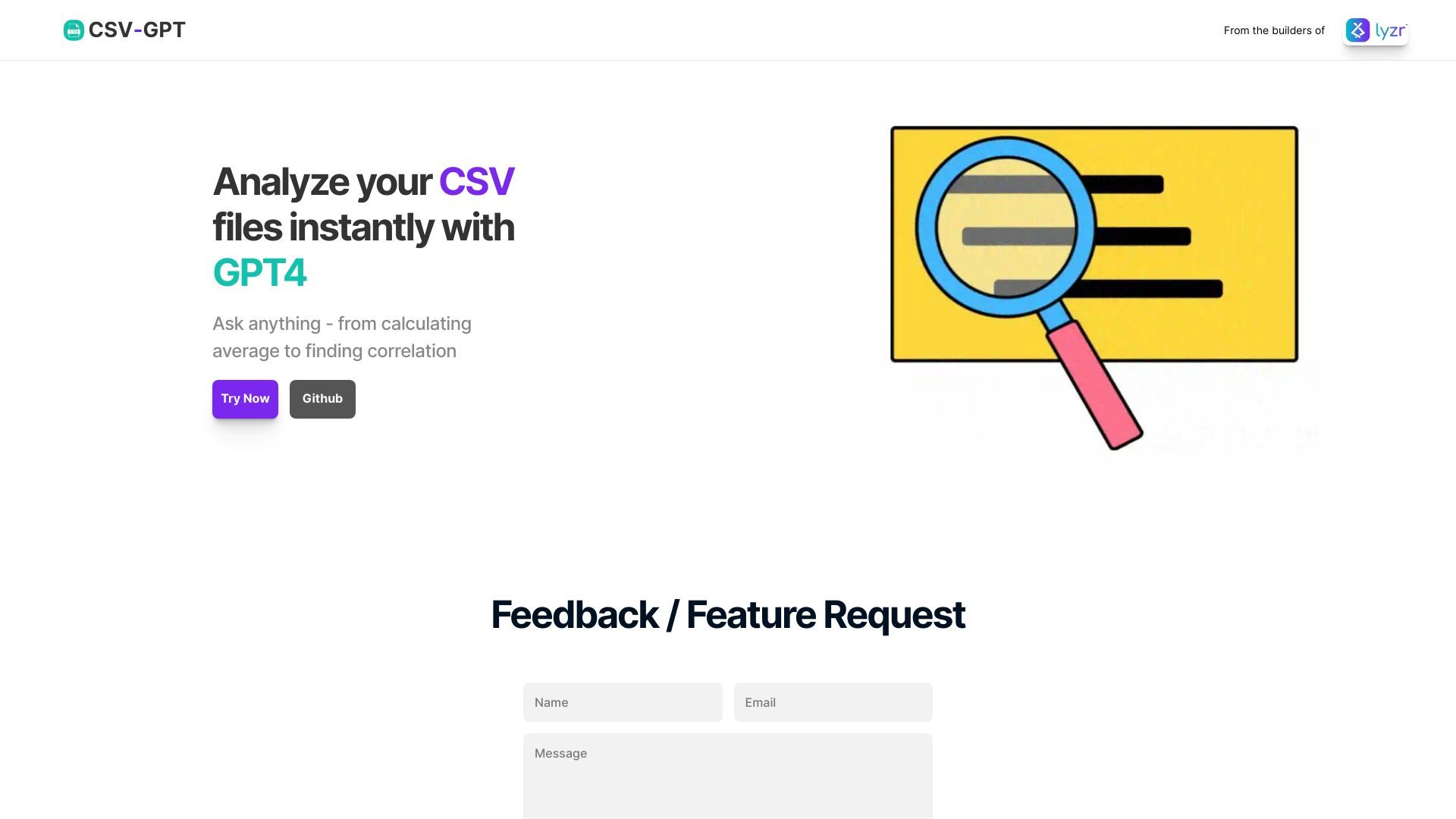 CSV-GPT image