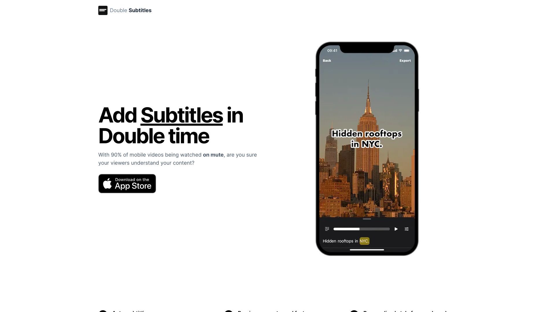 Double Subtitles image