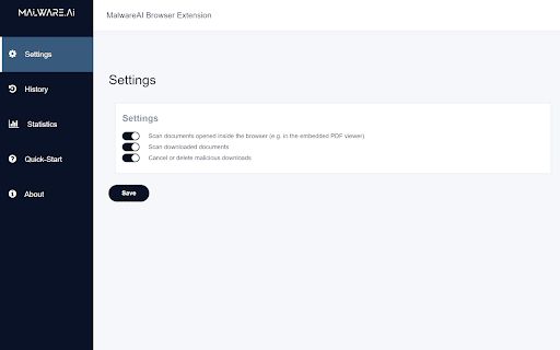 Malware.AI Browser Security image