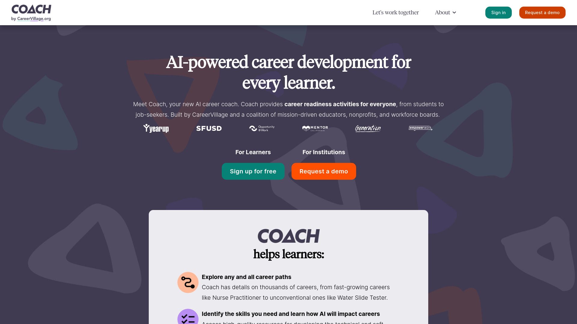 COACH - AI Career Coach image
