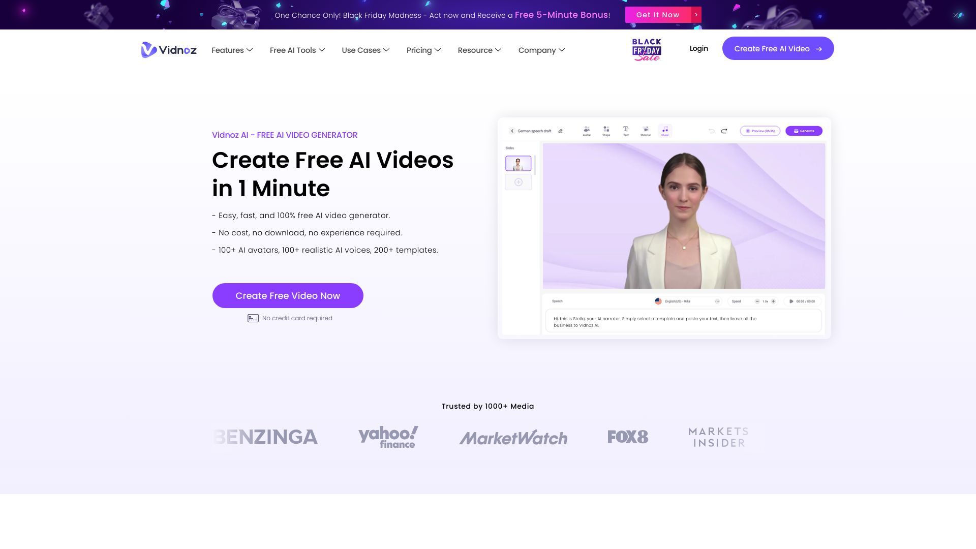 Vidnoz AI Tools image
