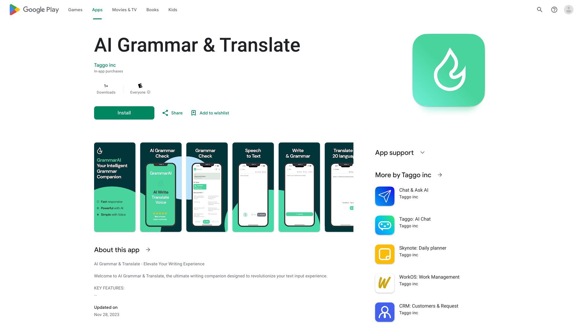 Write Best with AI Grammar & Tools image