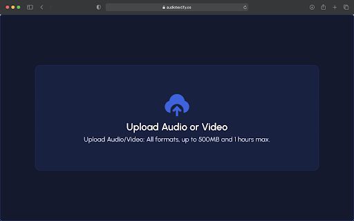 Audio Textify image