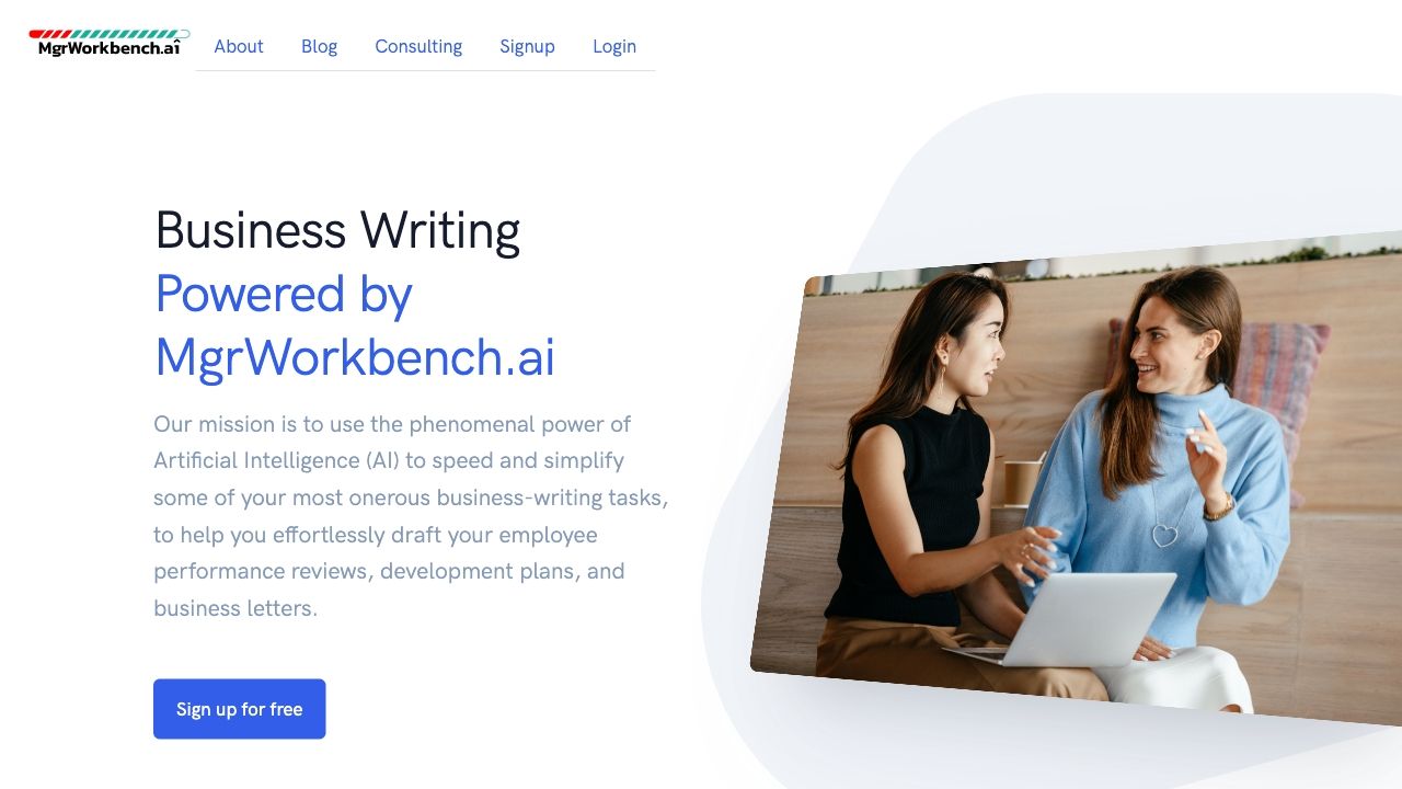 MgrWorkbench.ai image