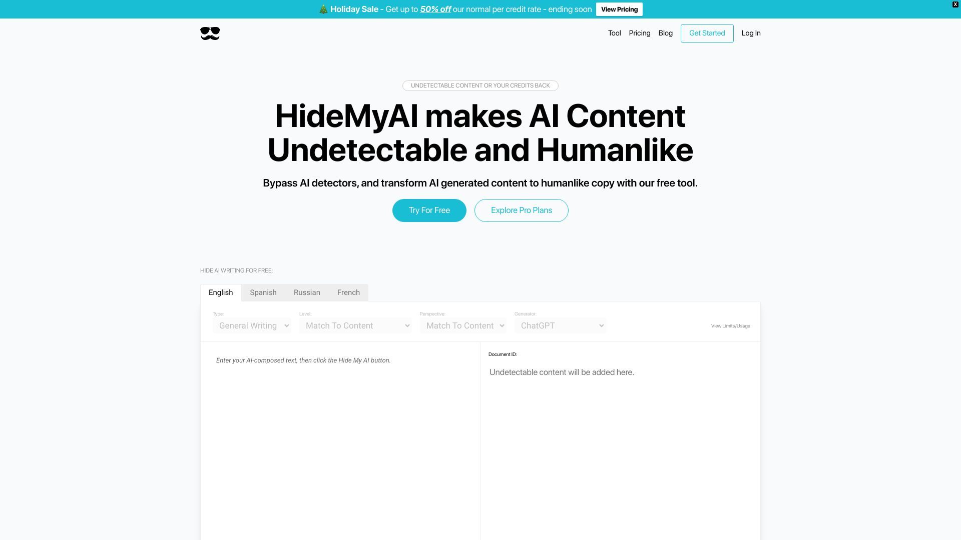 HideMyAI image