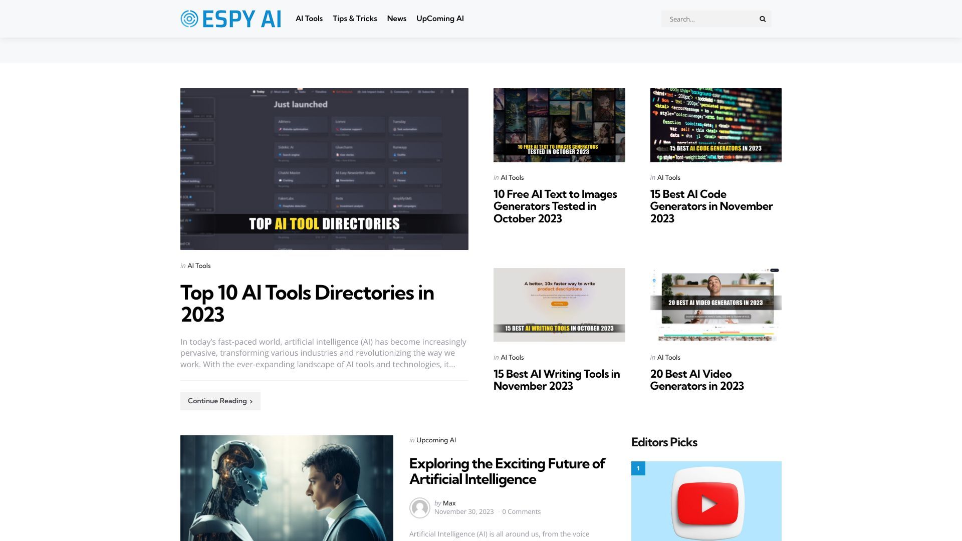EspyAI - AI News, AI Tools And AI Tips image