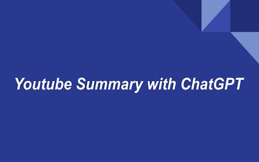 ChatGPT YouTube Summary image