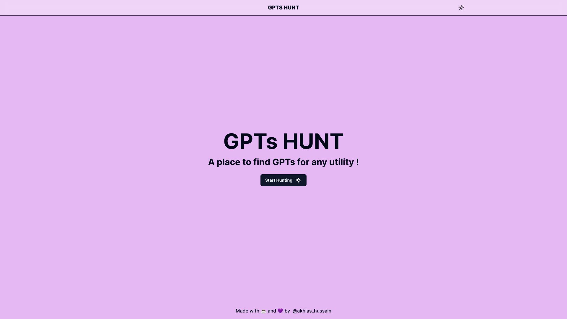 GPTsHunt image