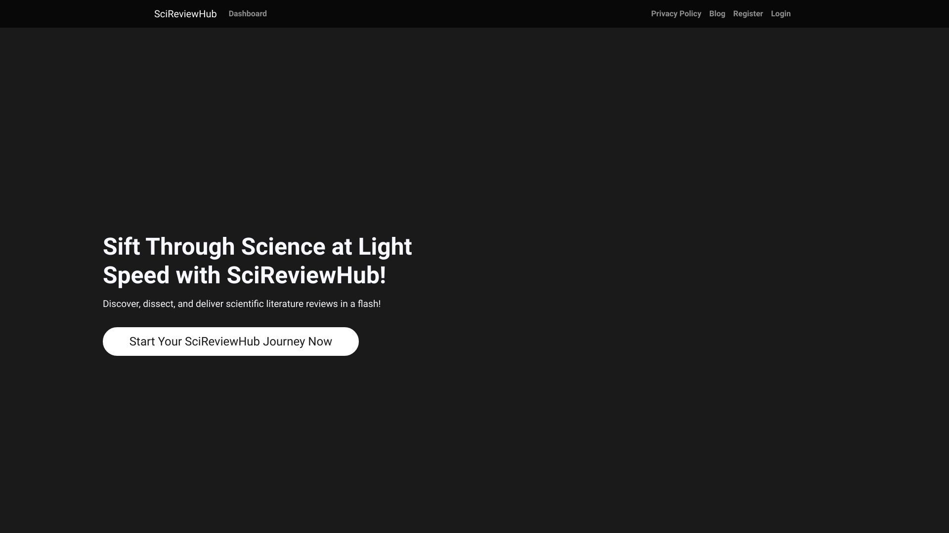 SciReviewHub image