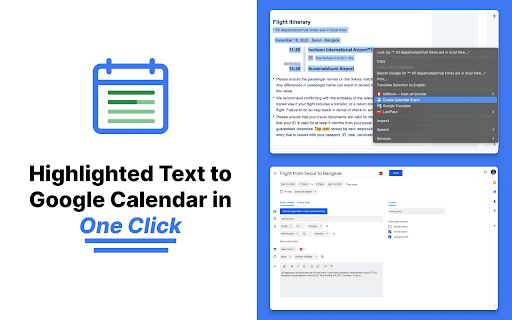 'Text to Google Calendar' image