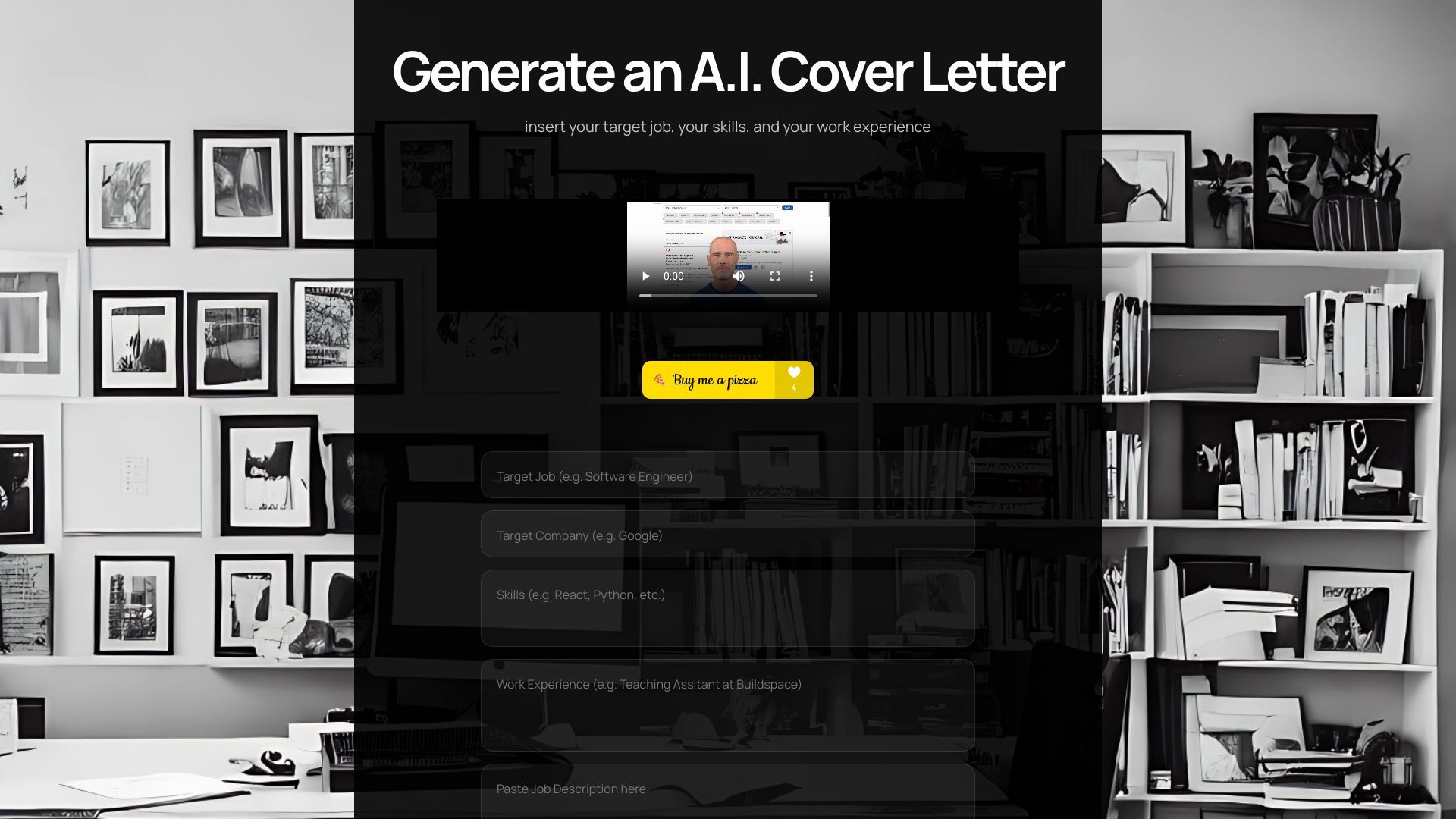 A.I. Cover Letter image