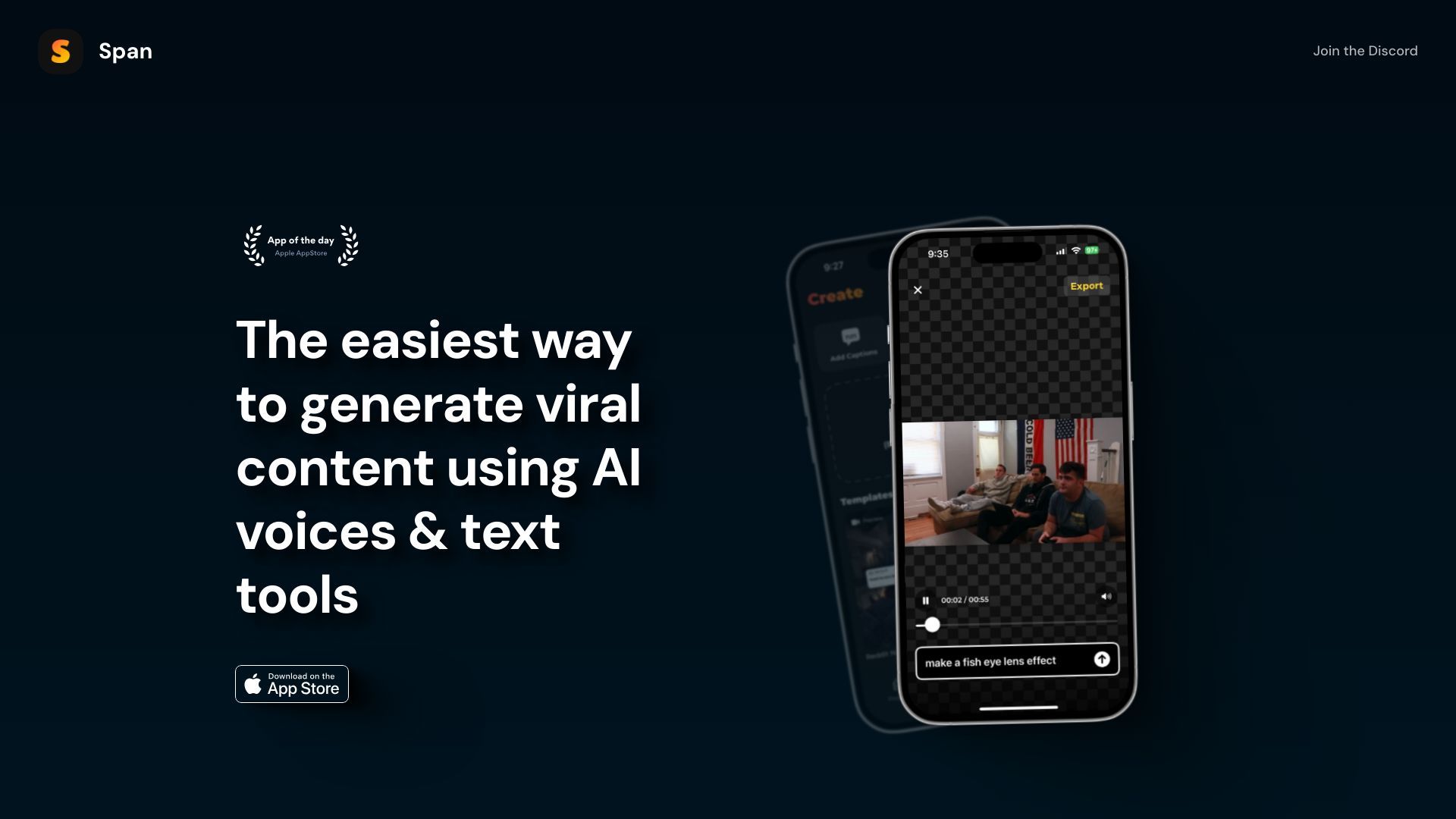 Span - AI Viral Content Studio image