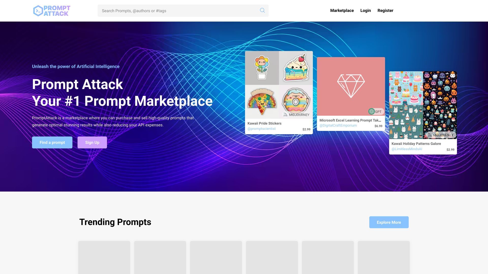 Prompt Attack - Your #1 Prompt Marketplace image