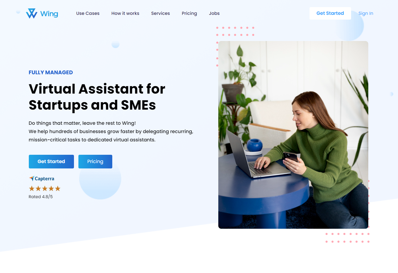 Wing Virtual Assistant image