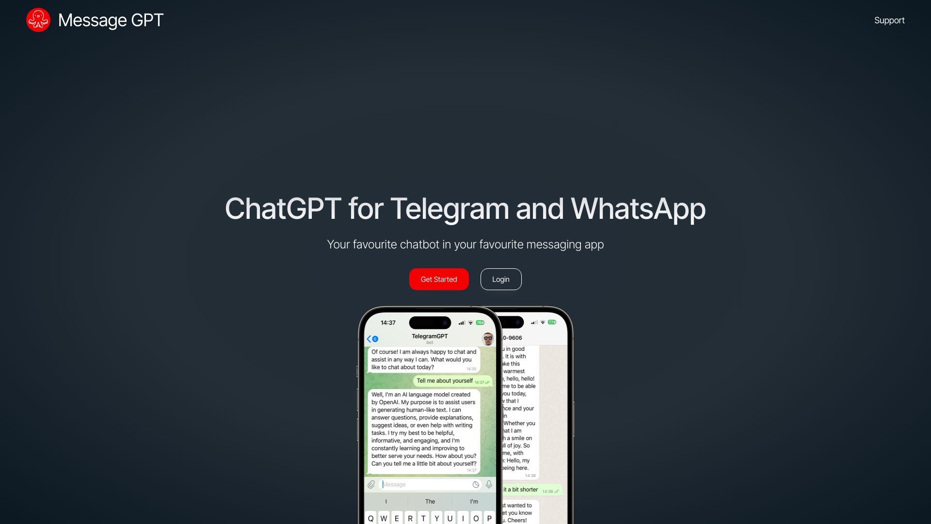 Message GPT image
