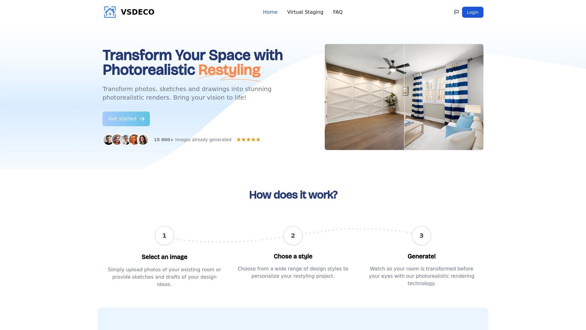 VSDECO | Virtual Home Staging, Interior Design Ideas Generator image