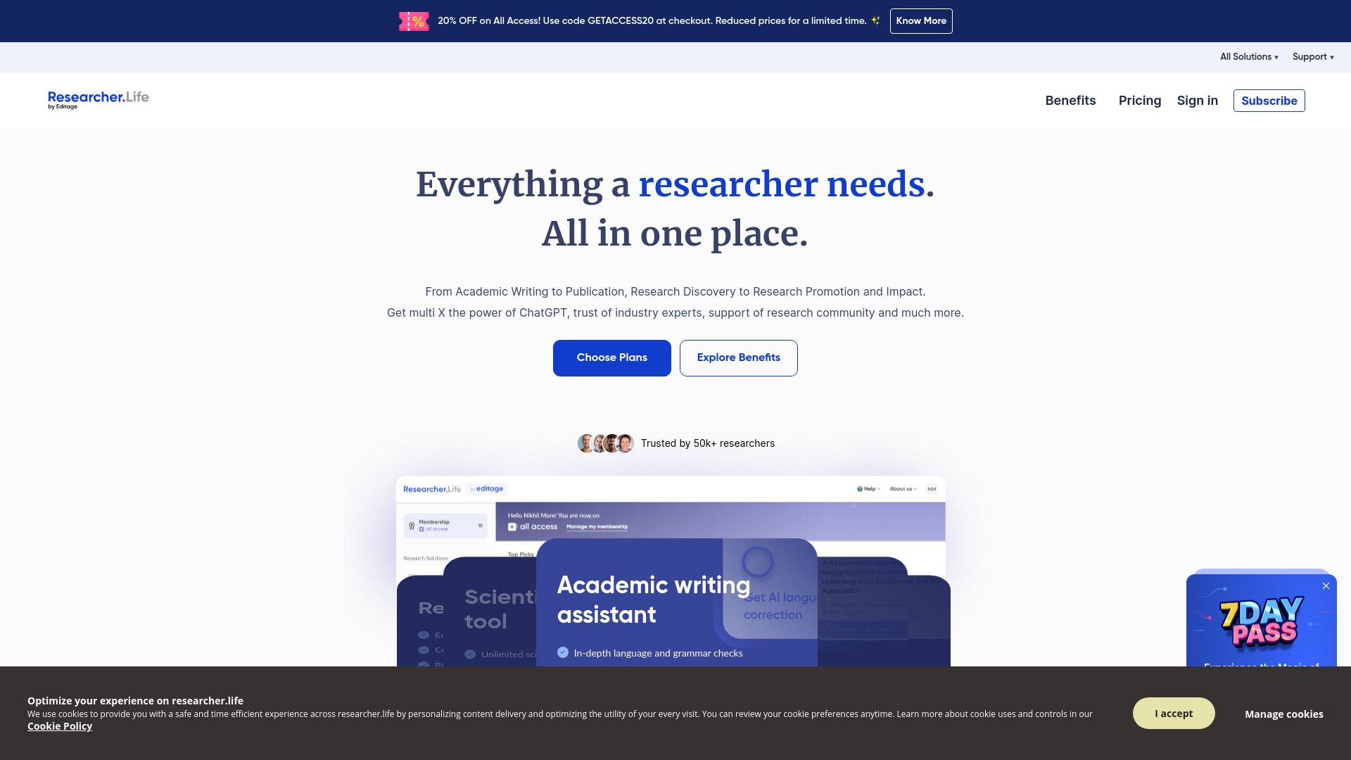 Researcher.Life image