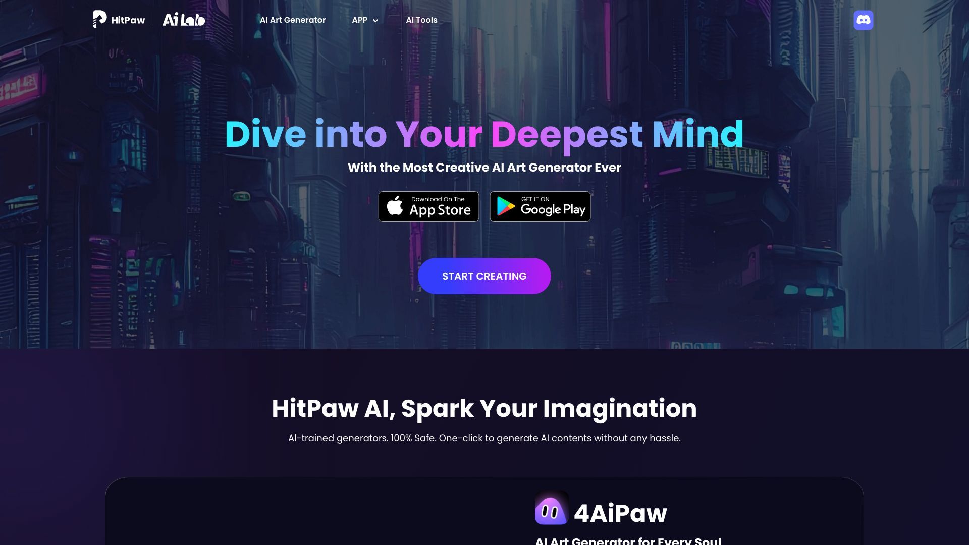 HitPaw AI Art Generator image