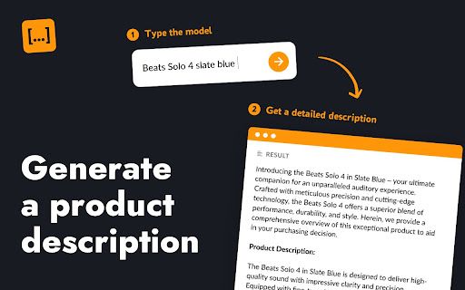 AI Description Generator image