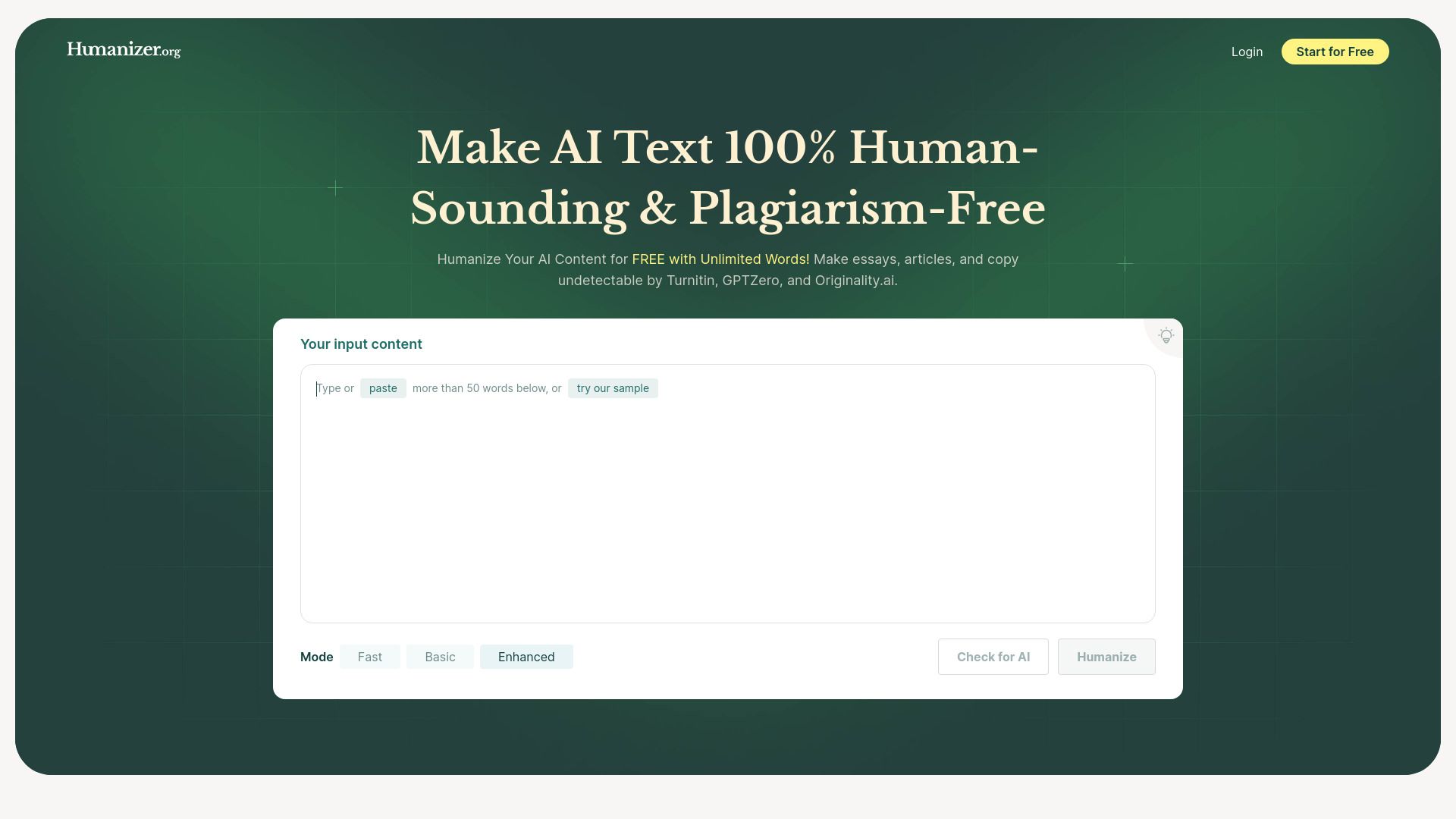 Humanize AI image