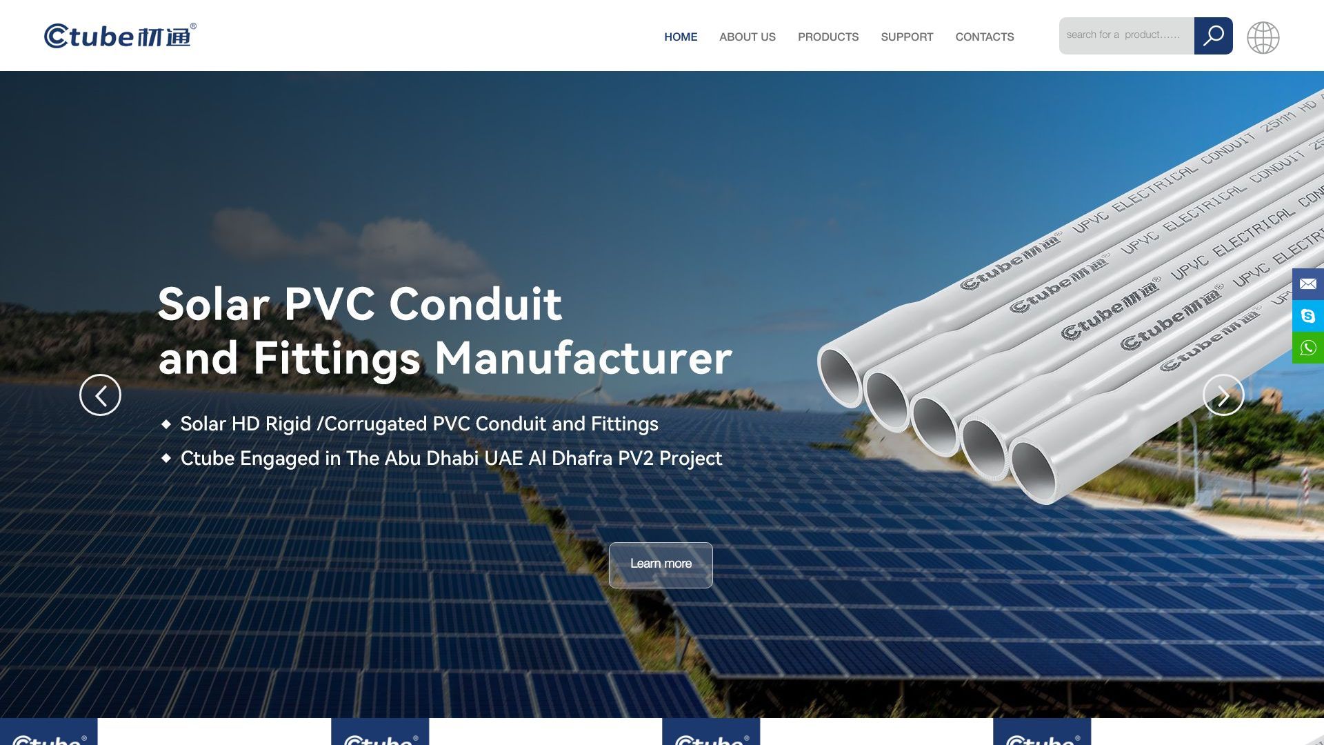 Ctube | Professional PVC Conduit Pipe Manufacturer and Supplier image