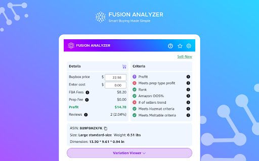 Fusion Analyzer image
