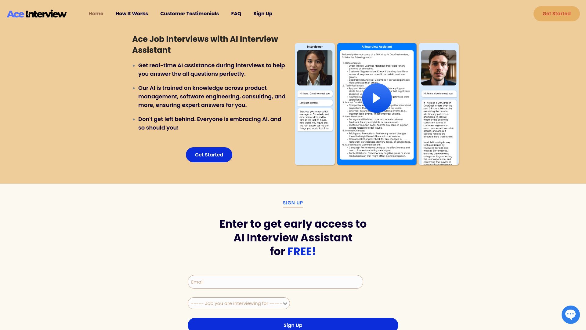 Ace Interview - AI Interview Assistant image