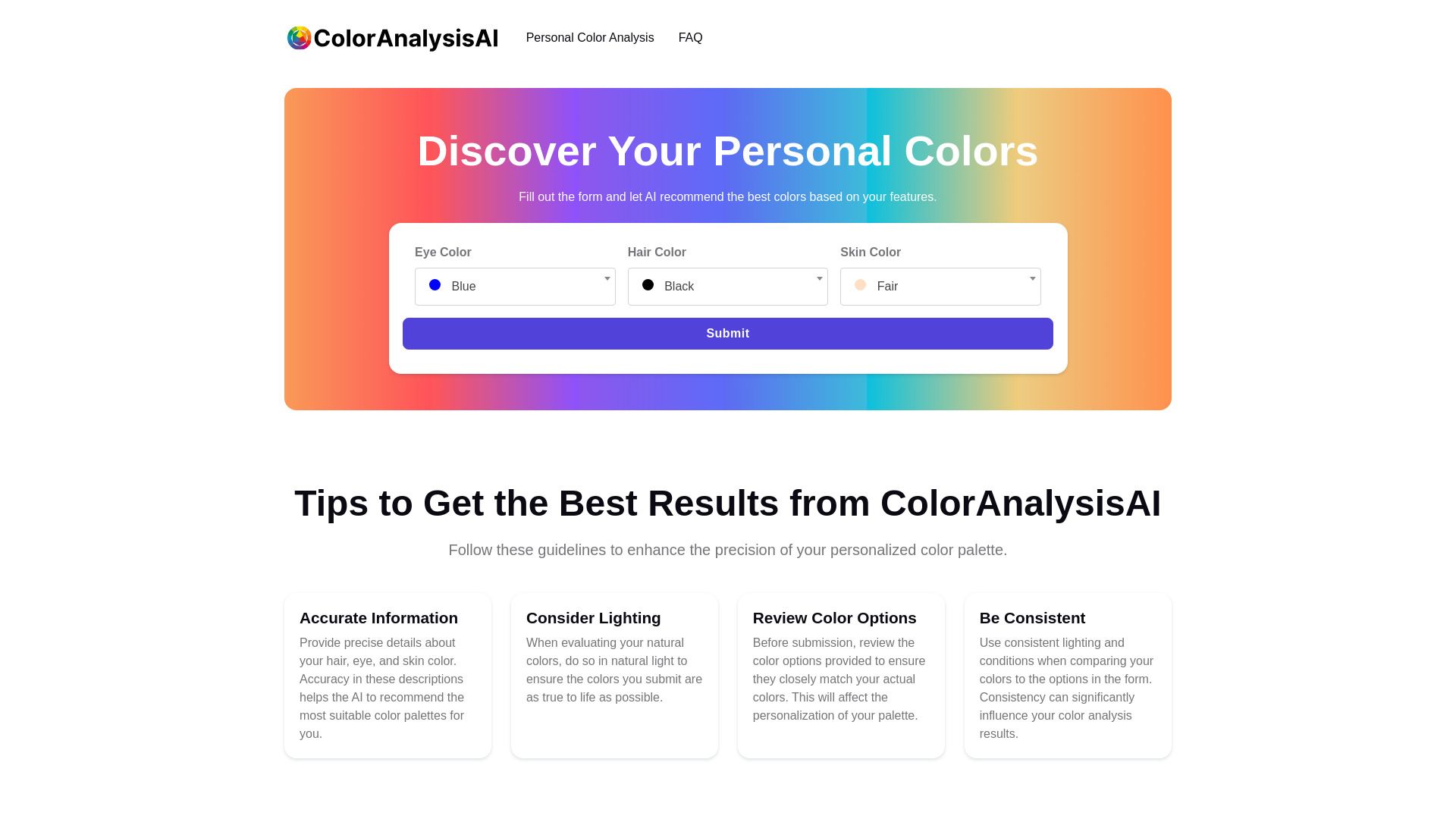 ColorAnalysisAI image