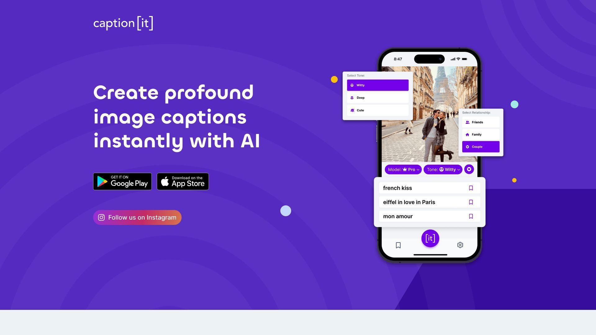 Captionit - Instagram Caption Generator image