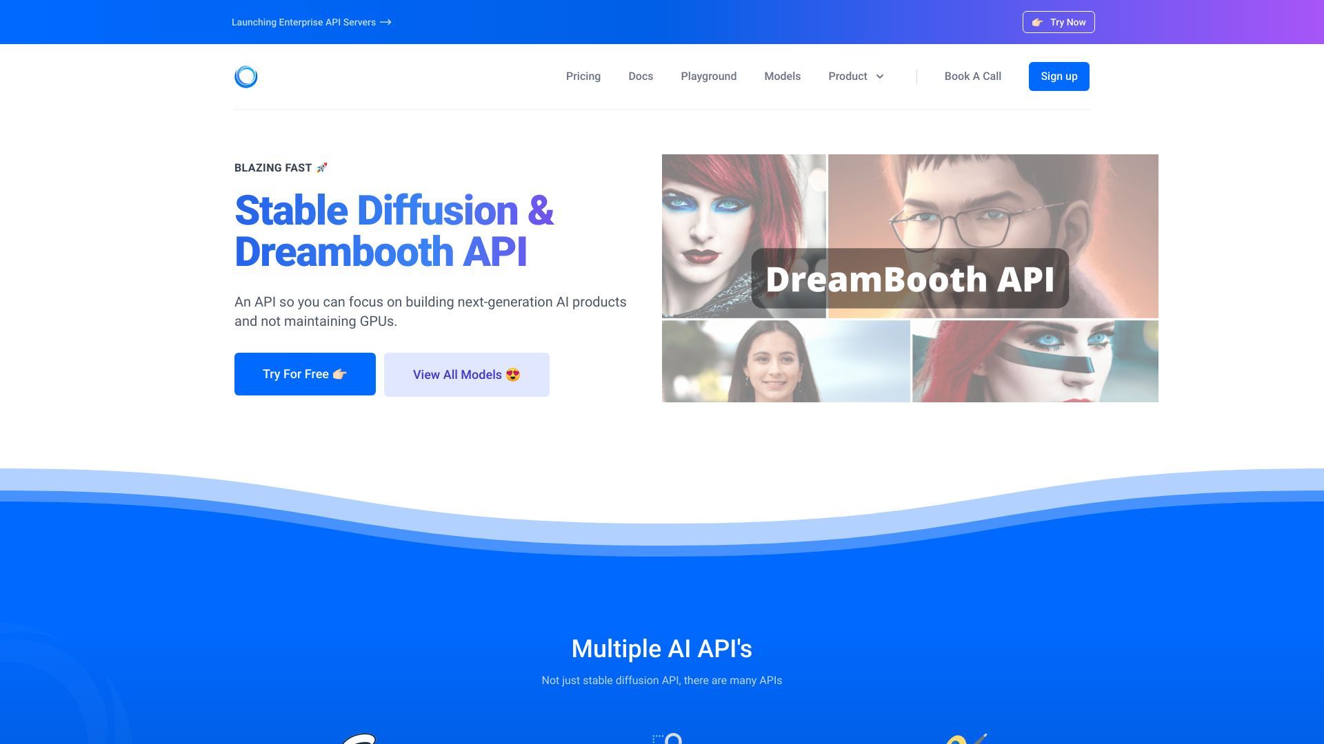 Stable Diffusion & Dreambooth API image