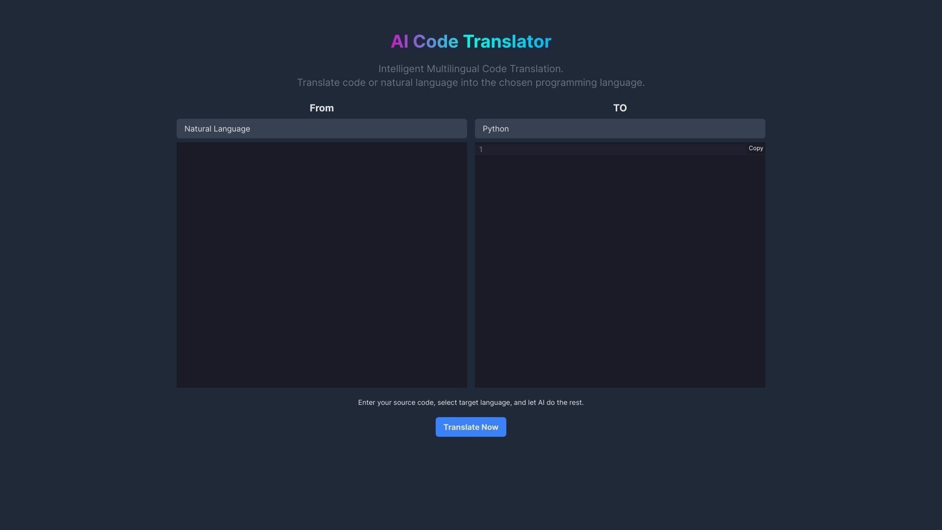 AI Code Translator Online Free π€ image