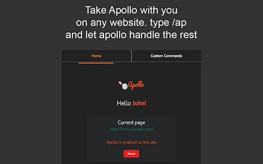 ApolloAI Browser Extension image