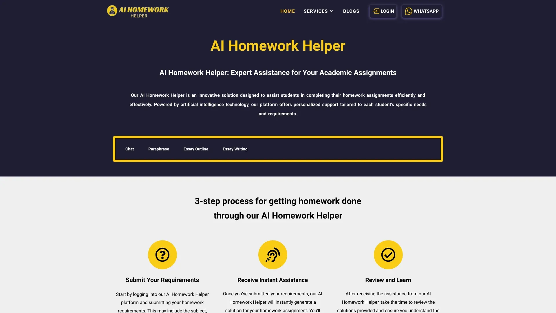 AI Homework Helper image