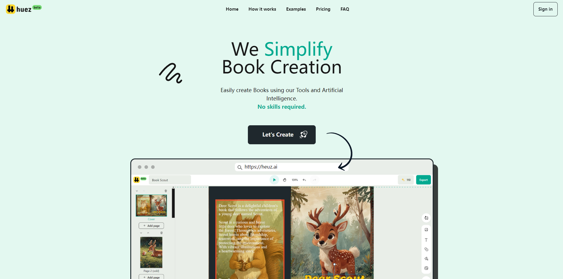 Illustrated Book Creator image