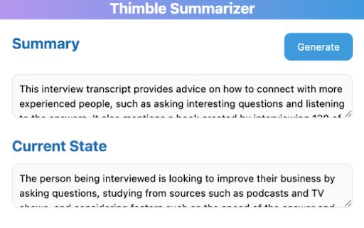 Thimble AI image
