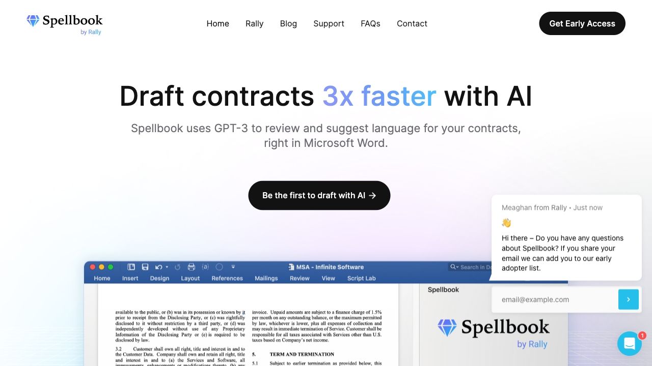 Spellbook - AI Contract Drafting & Review image