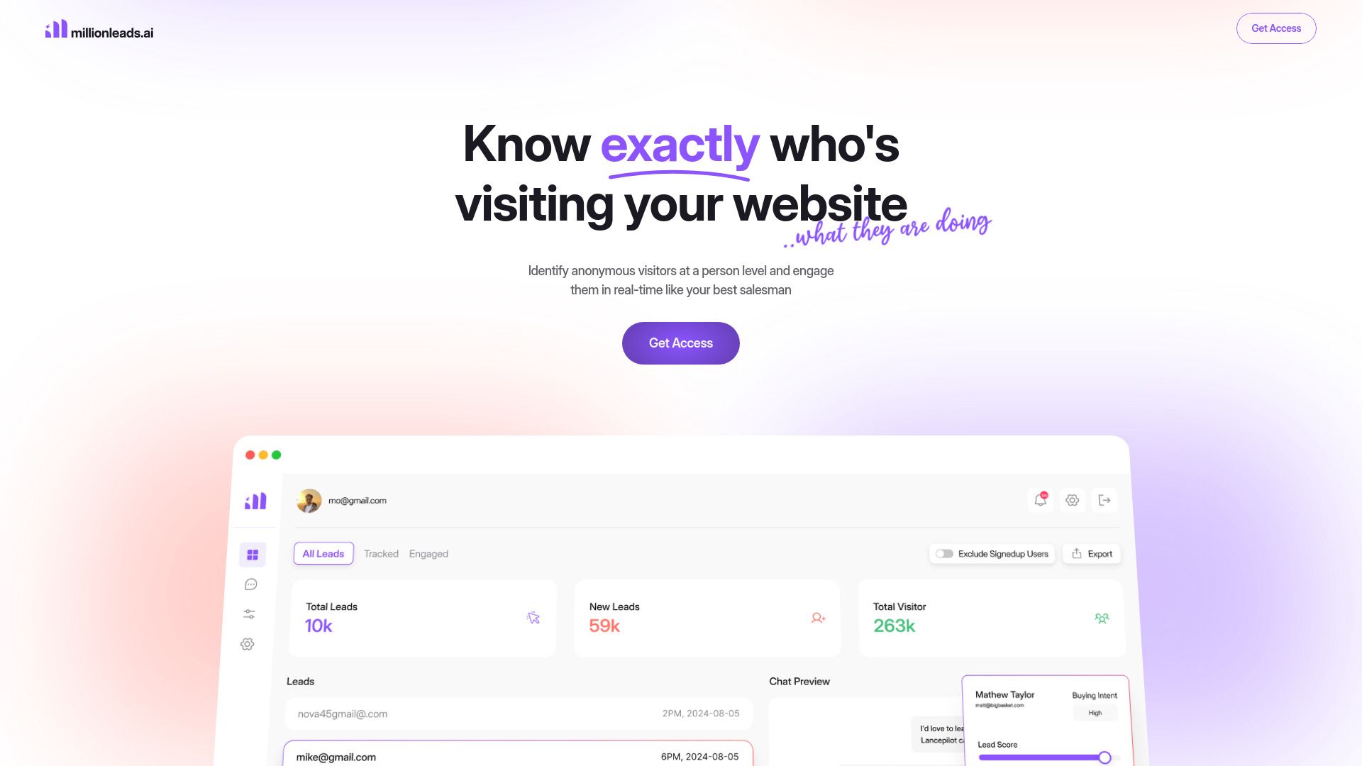 MillionLeads.ai image