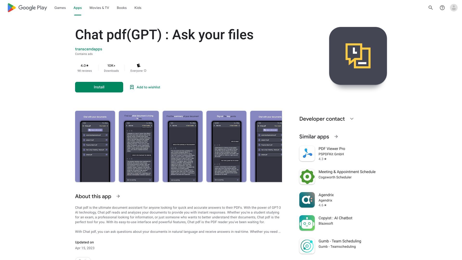 Chat pdf image
