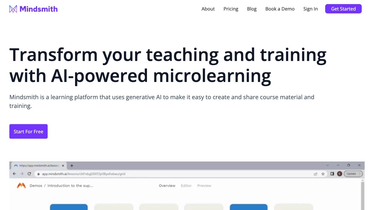 Mindsmith: AI-powered Learning image