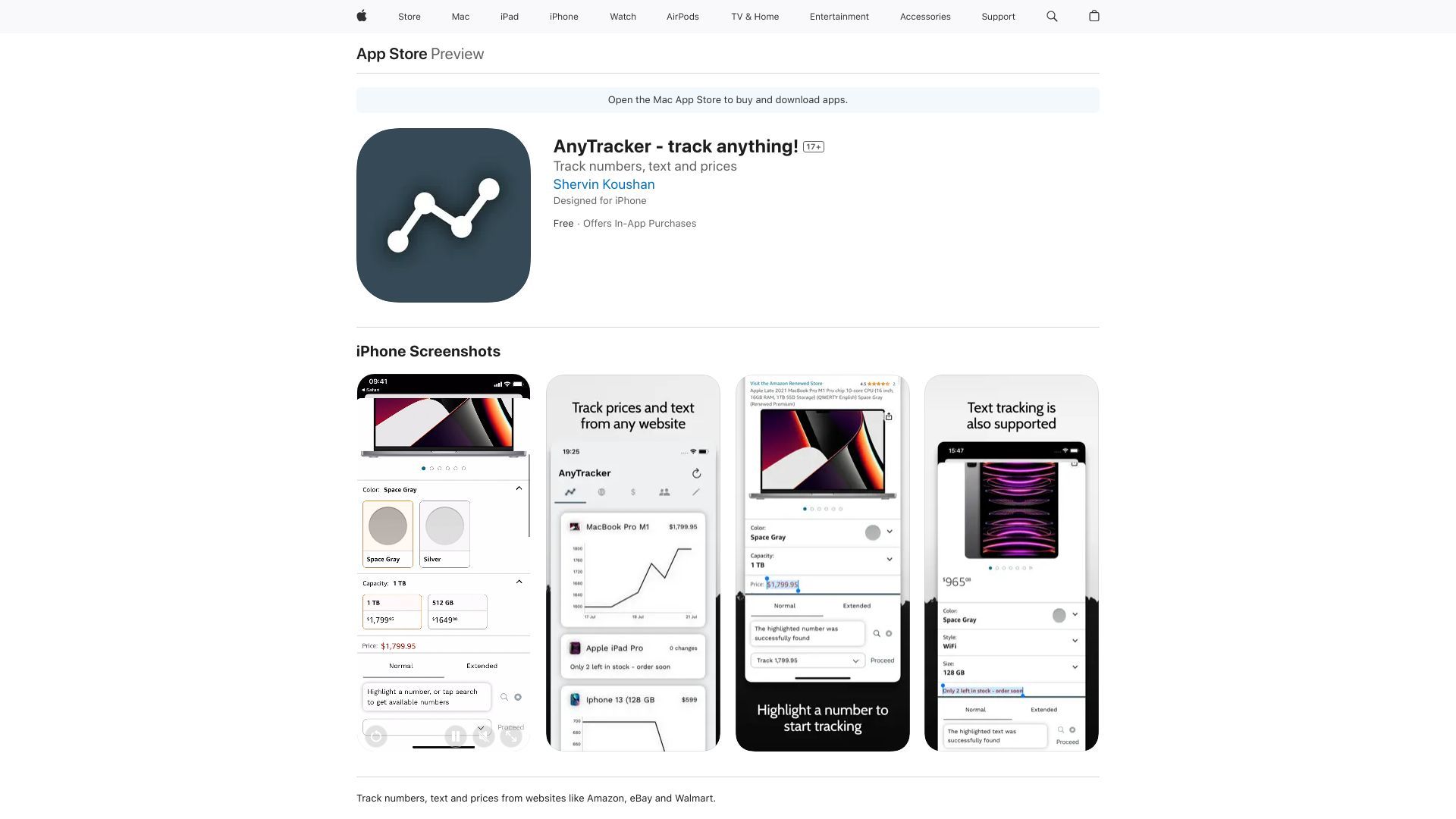 AnyTracker image